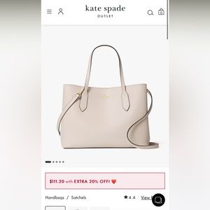 Kate Spade - Harper Satchel - White